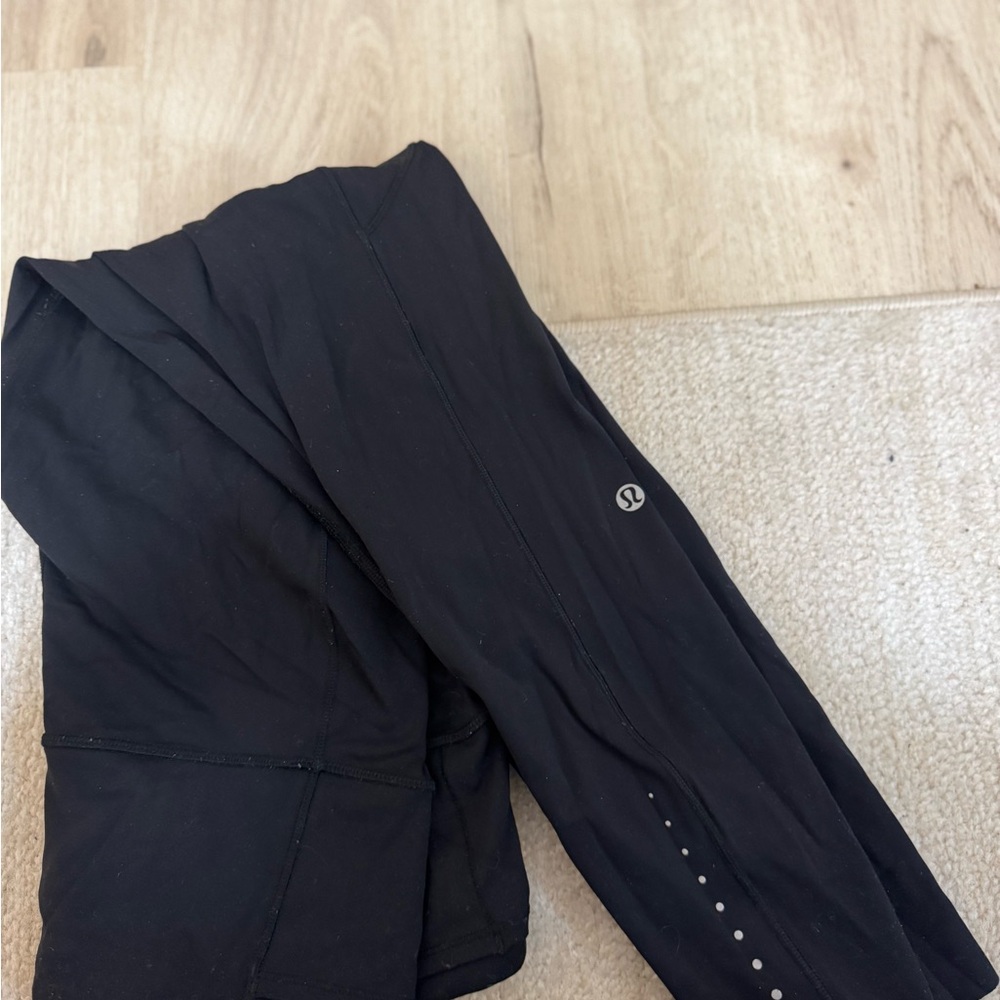 Lululemon Black Leggings 25”